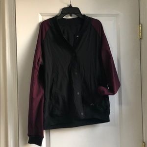 Reversible Athleisure bomber jacket